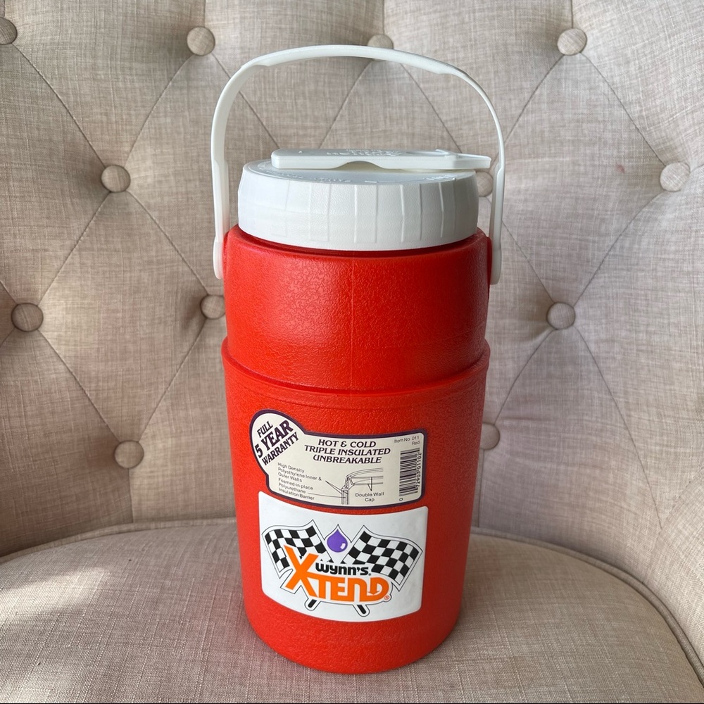 Vintage The Tough One by Family Hot & Cold Triple Insulated Thermos 2 Qtr NWOT